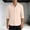 #Khaki, variant on DPTALR Men's Fashion Solid Color Lapel Button-up Pocket Long Sleeve Cardigan Shirt,Light Blue,Big and Tall Men L