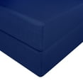 thumbnail image 4 of Ntbay 2 Pack 100% Brushed Microfiber Fitted Crib Sheets, Ultra Cozy and Soft Crib Sheet for Standard Crib and Toddler Mattresses, Boys, Girls, Unisex, 28" x 52", Navy Blue, 4 of 5