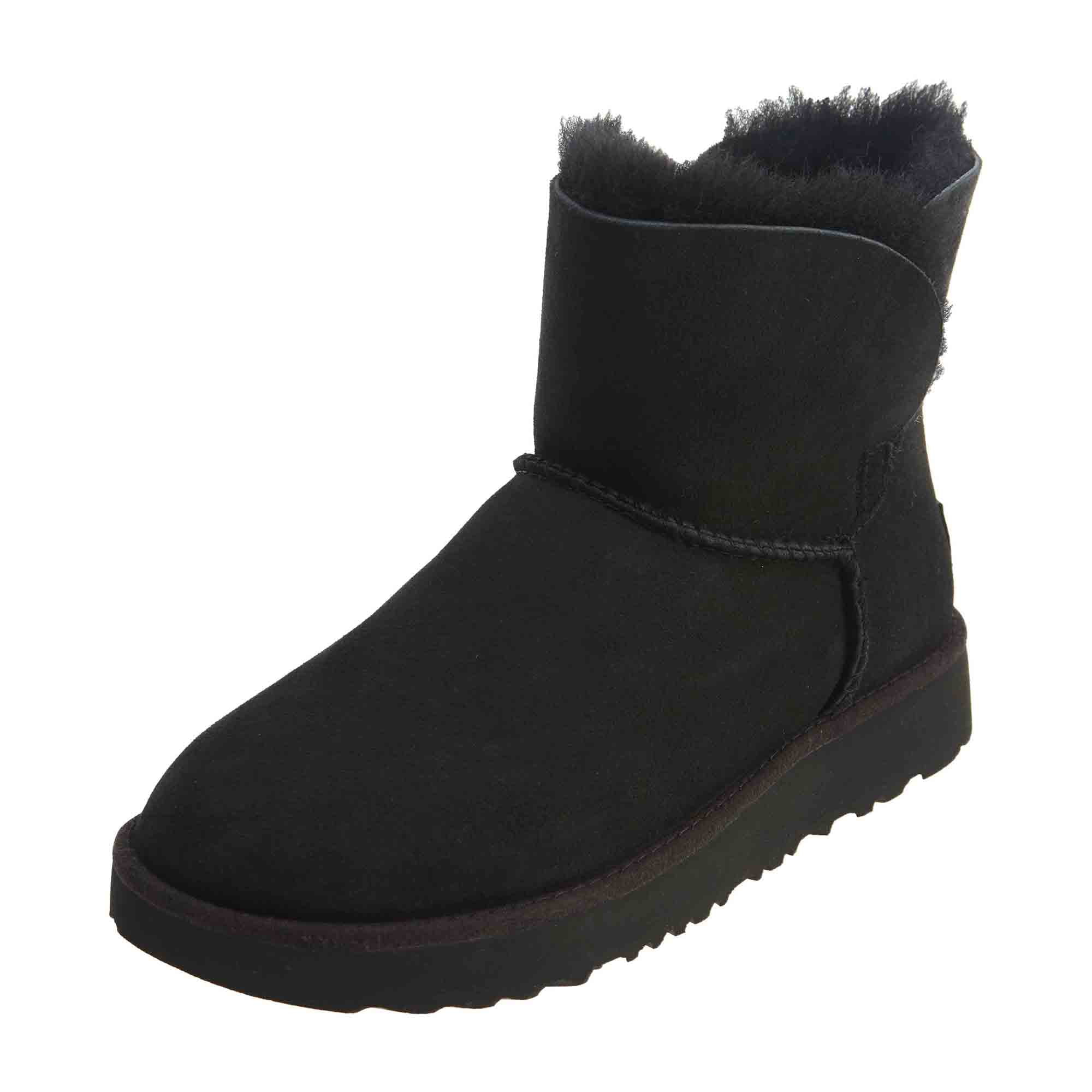 ugg cuff mini black