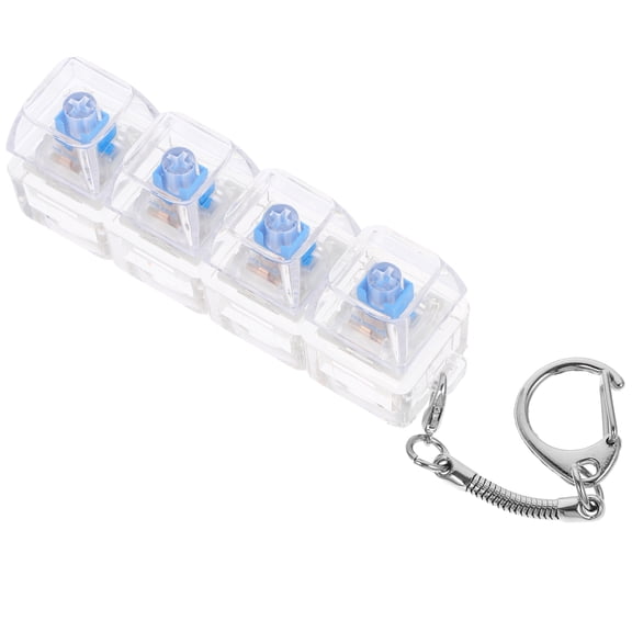 Keychain Handbag Ornament Keyboard Fob Relieve Stress Hanging Pendant Decorations