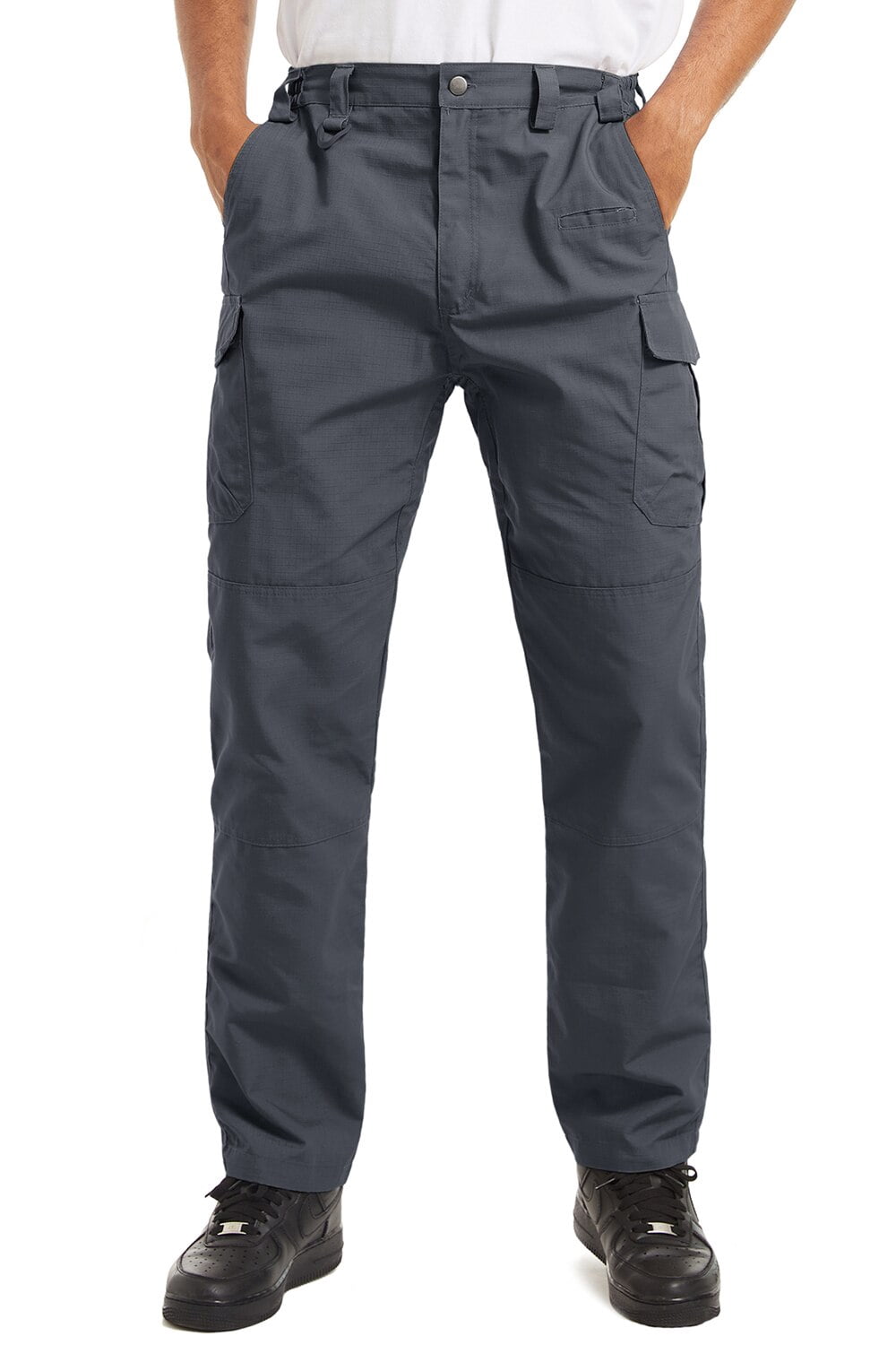 REDHOTYPE Pantalon de Travail pour Hommes Pantalon Cargo Anti-Déchirure Pantalon Tactique de Randonnée Militaire Armée Pantalon d'Entraînement de Police