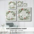 thumbnail image 5 of Holly Wreath I- Gallery Wrapped Canvas, 5 of 9