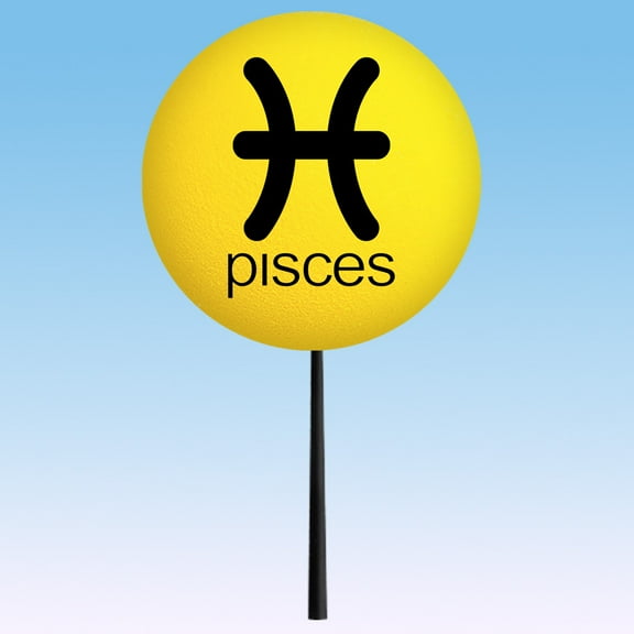 HappyBalls Pisces Sign Car Antenna Topper (Zodiac)