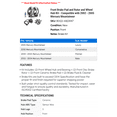 thumbnail image 2 of Front Brake Pad and Rotor and Wheel Hub Kit - Compatible with 2002 - 2005 Mercury Mountaineer 2003 2004, 2 of 2