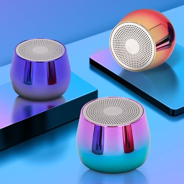 Gwong Electrónica Altavoz M13 Bluetooth compatible con Bluetooth 5.0 Mini caja de sonido inalámbrica recargable para el hogar