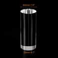 thumbnail image 2 of MECCANIXITY Clear Acrylic Solid Cylinder Round Display Riser, 4.7 inches (Height) x 1.6 inches (Diameter), for Showing Your Collectibles, Cosmetics, 2 of 4