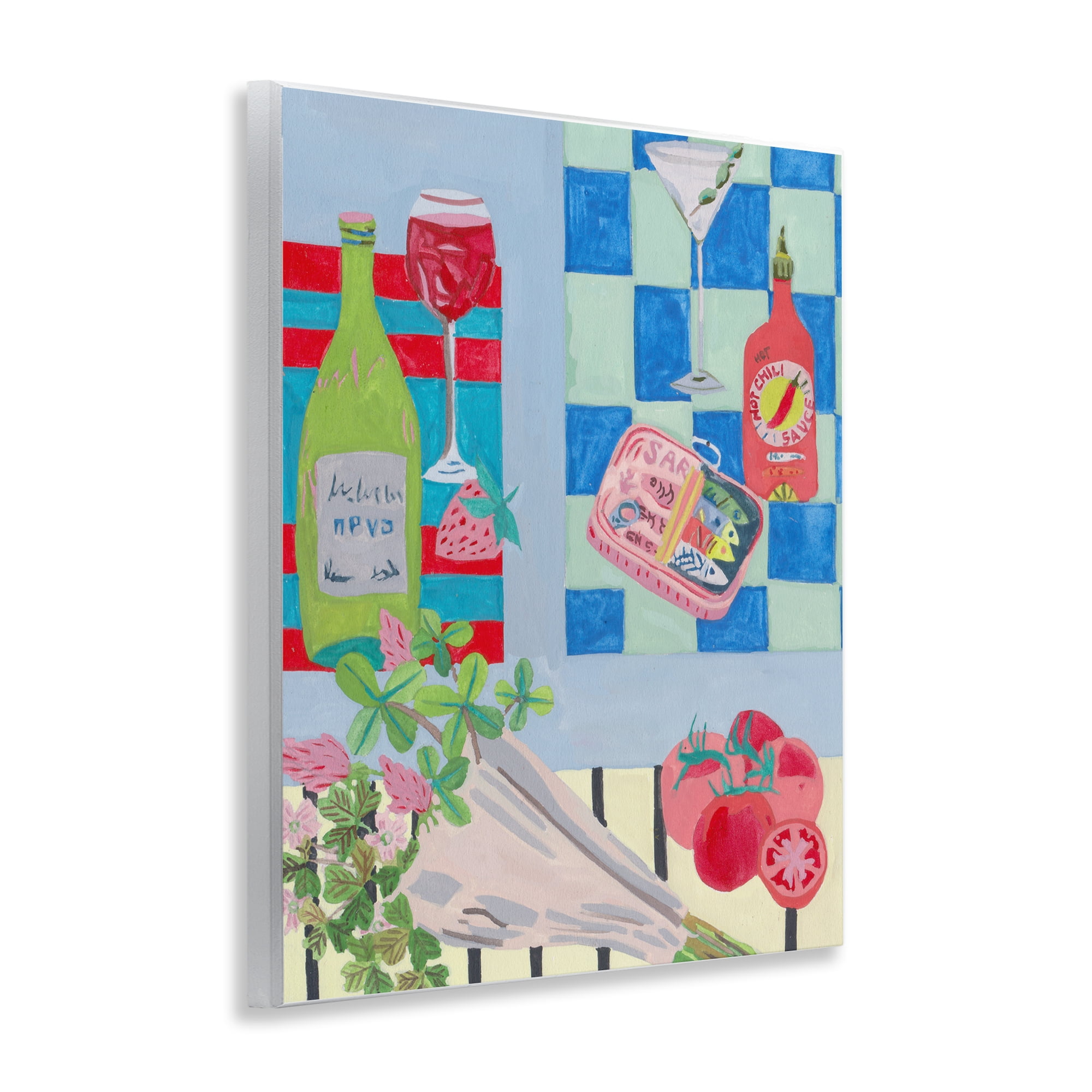 Stupell Industries Saucy Kitchen Secrets Wall Plaque Art, design by Melissa Wang
