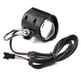 thumbnail image 3 of Electric Bike Led Front Light E-Scooter Bicycle Waterproof Horn Headlight, 3 of 8