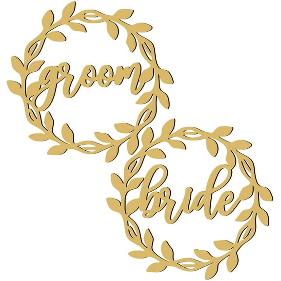 GOOHOCHY Mr Mrs Sign Wood Wedding Registry Ideas Decorations Signs for Ceremony Bride