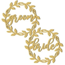 GOOHOCHY Mr Mrs Sign Wood Wedding Registry Ideas Decorations Signs for Ceremony Bride