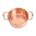 thumbnail image 4 of Abbracc Copper Pot 6.3inch Boiling Pot Pot for Restaurant Cooking Kitchen without glass lid, 4 of 9