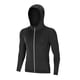 thumbnail image 5 of pstuiky camisetas de manga larga para hombre, Chaqueta deportiva informal ajustada, elástica, de color liso, con capucha y manga larga con cremallera para hombre salir tops xl, 5 of 9