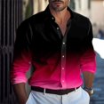 thumbnail image 1 of Camisas de hombre para uso casual, una gama de rojo, blanco y negro, nuevas camisas de diseñador para uso casual, suaves y cómodas, de moda para otoño e invierno, XS-6XL, 1 of 6