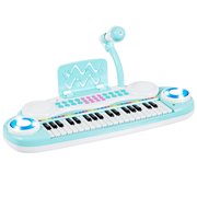 Costway 37-Key Toy Keyboard Piano Electronic Musical Instrument Blue