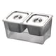 thumbnail image 4 of Contenedor de especias refrigerado Strade Fareast Limited Caja de especias recipientes extraíbles para salsas mermeladas ingredientes de frutas 2 compartimentos, 4 of 8
