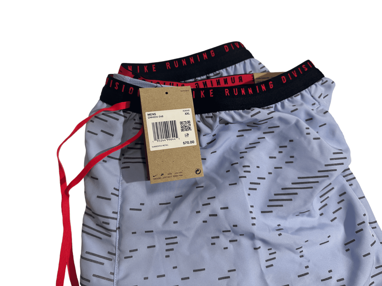 Nike by Nike MENS Core Run Division Flex 5, 2-in-1 Running
