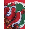 thumbnail image 3 of Más el tamaño de la Navidad del copo de nieve del cordón del Grupo Noel Túnica Tee Rosegal Mangas largas de talla grande, 3 of 5