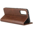 thumbnail image 5 of for Galaxy S20 Wallet Case,Premium PU Leather Flip Folio Case with Card Slot,Stand Holder and Magnetic Closure Protective Case for Samsung Galaxy S20/Galaxy S20 5G,6.2" Brown, 5 of 16