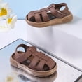 thumbnail image 6 of Krdevn Kids Closed Toe Fisherman Sandals Soft Sole Breathable Summer Shoes for Boys Girls,7-8 Years, 6 of 6