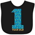thumbnail image 3 of Inktastic First Birthday-1 Year Old Boys or Girls Baby Bib, 3 of 4