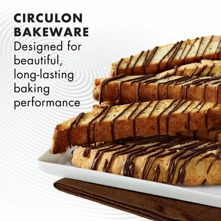 Circulon Bakeware Nonstick 9 inch x 5 inch Loaf Pan, Chocolate Brown