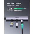 thumbnail image 2 of Hub UltraSpeed USB-C : Répartiteur USB 3.0 à 4 Ports avec Transfert 5Gbps pour MacBook, iPad Pro, Surface, iPhone 15, Galaxy S24, 2 of 5