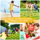 thumbnail image 5 of Puf gigante VANPET para jugar al aire libre Tic Tac Toe Lawn Game, 5 of 7