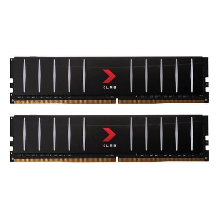 UPC: 0751492650210 | PNY 32GB (2x 16GB) XLR8 Gaming DDR4 3600MHz Low Profile Desktop Memory Kit