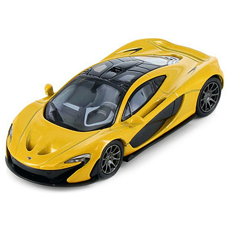 Miniature McLaren P1 Volcano Yellow – Postercars 1:64 – Neuf