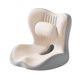 thumbnail image 3 of Cojín ergonómico de asiento, almohada de soporte suave para sillas de oficina y comedor, para el coxis. Beige, 3 of 9