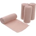 thumbnail image 1 of 4 Pack Durable Cotton Compression Bandage Elastic Bandage for Leg Knee Reusable Bandage Wrapping Skin for and Support mm4 Pack Durable Cotton Compression Bandage Elastic Bandage for Leg Knee Reusab, 1 of 5