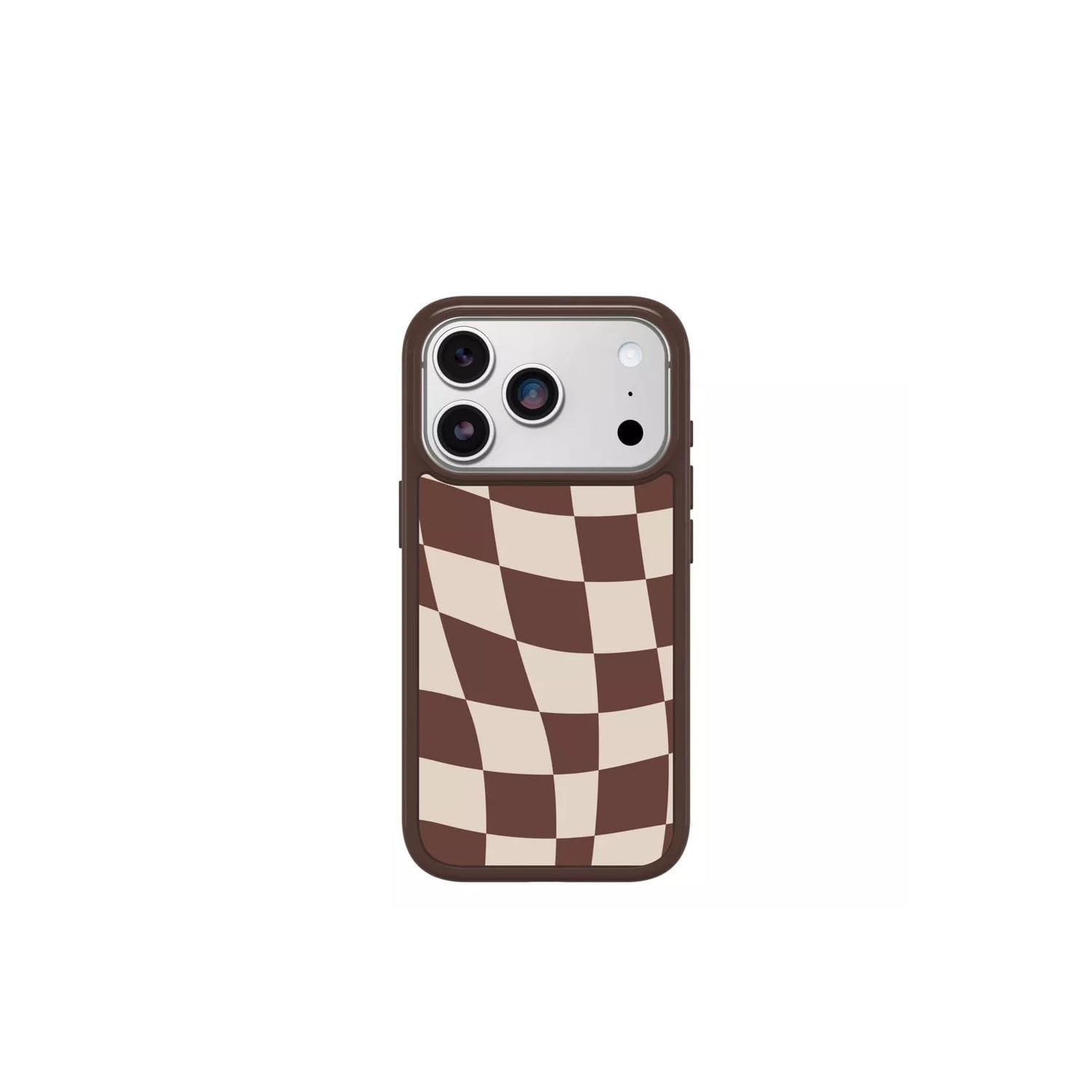 OtterBox iPhone 17 Pro Symmetry MagSafe Case - Ultra-Thin - Raised Edges Protect Camera & Screen - Wavy Mocha