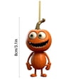 thumbnail image 2 of Liquidación UAQH Halloween Car Pendant Rearview Mirror Pendant Ghost Acrylic Flat Pendant, 2 of 3