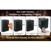 Mini Cold Spark Machine 4 Consumables included LCD Display System Remote Control