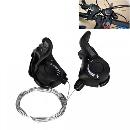 MELIVO Mountain Bicycle Trigger Shifter 7 Gears 21 Speed Bike Cycling