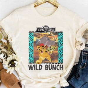 Disney The Lion Guard Wild Bunch T-Shirt,, Disneyland Family Matching Shirt Magic Kingdom Tee, Epcot Theme Park Gift Shirt