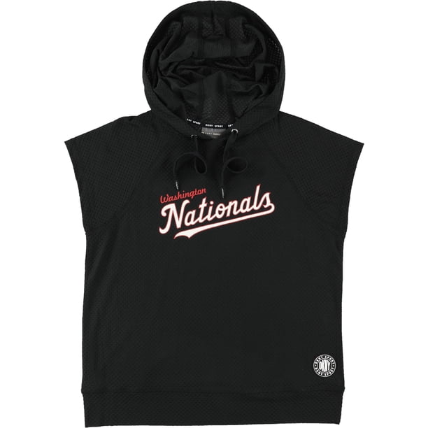 DKNY Camiseta gráfica con capucha Washington Nationals para mujer wnl S