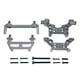 thumbnail image 1 of Accesorios de actualización de automóviles y soporte de choque de carrocería Accesorios livianos fáciles de instalar soportes de choque resistentes Titanio, 1 of 10