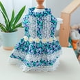 thumbnail image 3 of Dog Dress Comfortable Lace Edge Cupcake Skirt Summer Small Dog Princess Cosplay Costume for Home Wear, 3 of 8