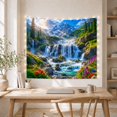 thumbnail image 5 of Mountain Multi Tiered With Waterfall As, Mystical Fantasy for Space Lovers, Galaxy Room Decor, Mother's Day Gift, Tapestry Wall Hanging for Bedroom and Living Room, 5 of 7