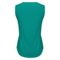 thumbnail image 5 of Uooqdmx Womens Tank Tops Loose Fit, V Neck Tank Tops for Women, Sleeveless Tops for Women, Basic Tank Tops for Women, Loose Tank Tops for Women, Sky Blue M, 5 of 5