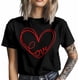 thumbnail image 3 of Camisetas para hombre, camisetas casuales de manga corta con texto "Amor de San Valentín" y "Camisetas con gráficos", 3 of 8