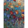 thumbnail image 2 of OToole, Tim 19x24 Black Ornate Wood Framed with Double Matting Museum Art Print Titled - Flower Patch I, 2 of 4