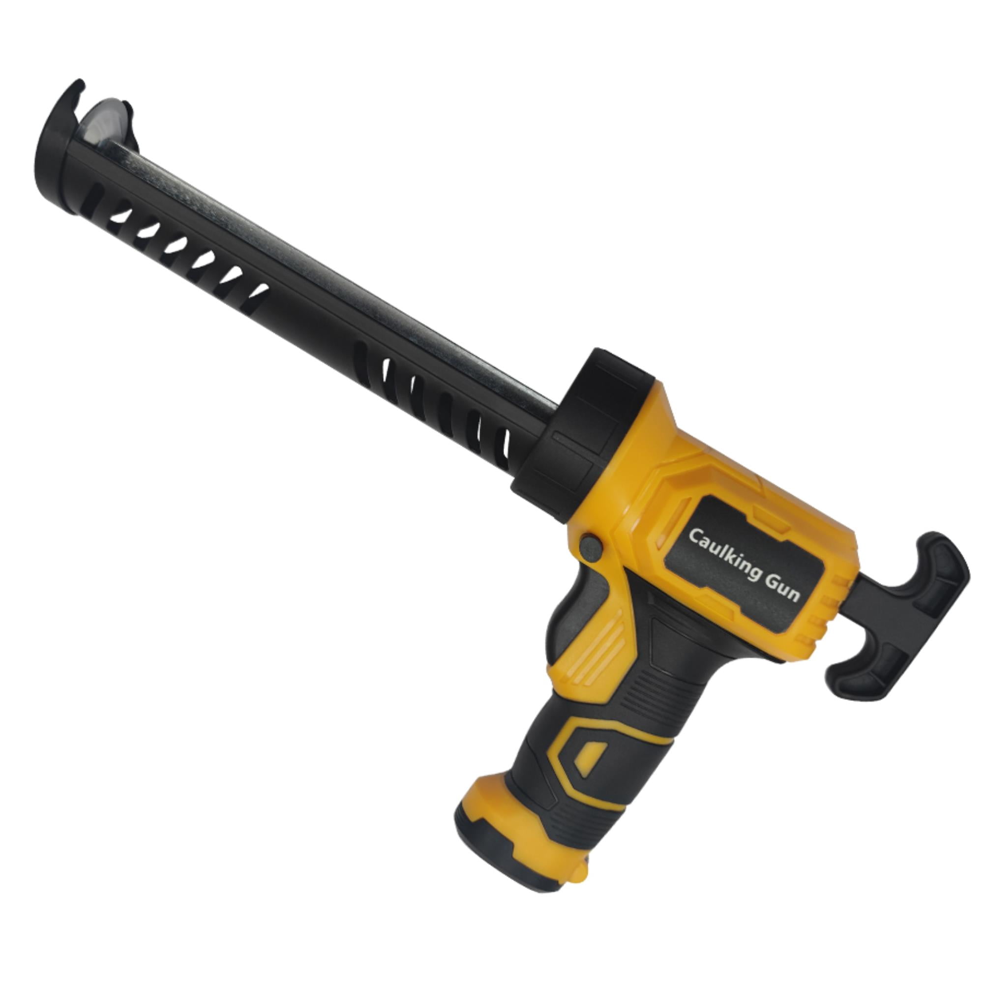Electric Caulking Gun with Glass Glue Dispenser Attachment - Powerful Cordless Tool for Quick and Precise Sealing - Easy to Use for DIY Home Projects