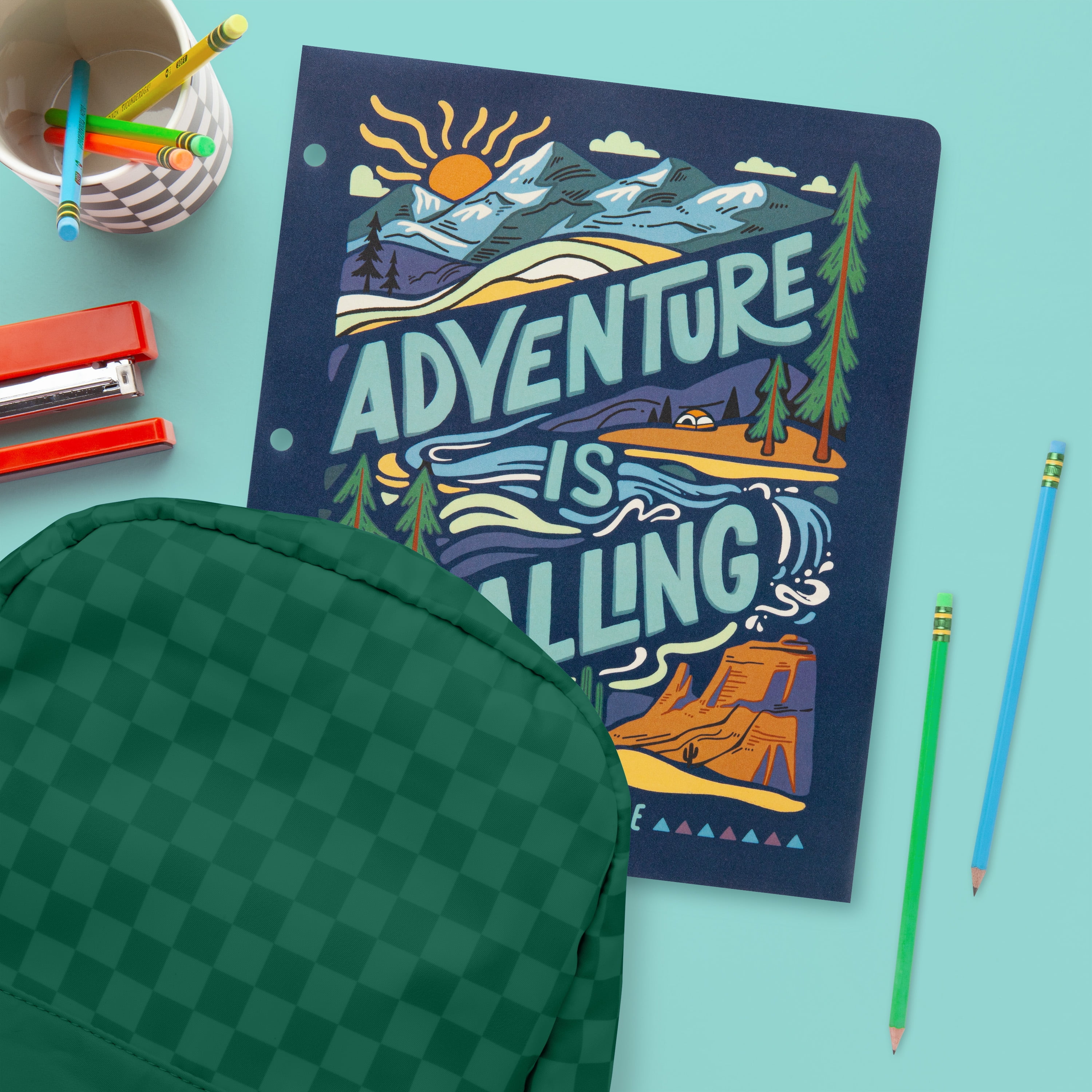 Mintgreen Poly Portfolio - Adventures Calling