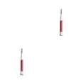 thumbnail image 2 of Advancent Pinza para barbacoa, pinzas para alimentos, pinzas antiadherentes, herramienta para cocinar y hornear Rojo/9 pulgadas (22.5 cm) 2Conjunto, 2 of 6