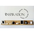 thumbnail image 1 of Living Room Art Inspiration Dream Imagine Believe Focus Quote Bathroom 20 X40" -, 1 of 1