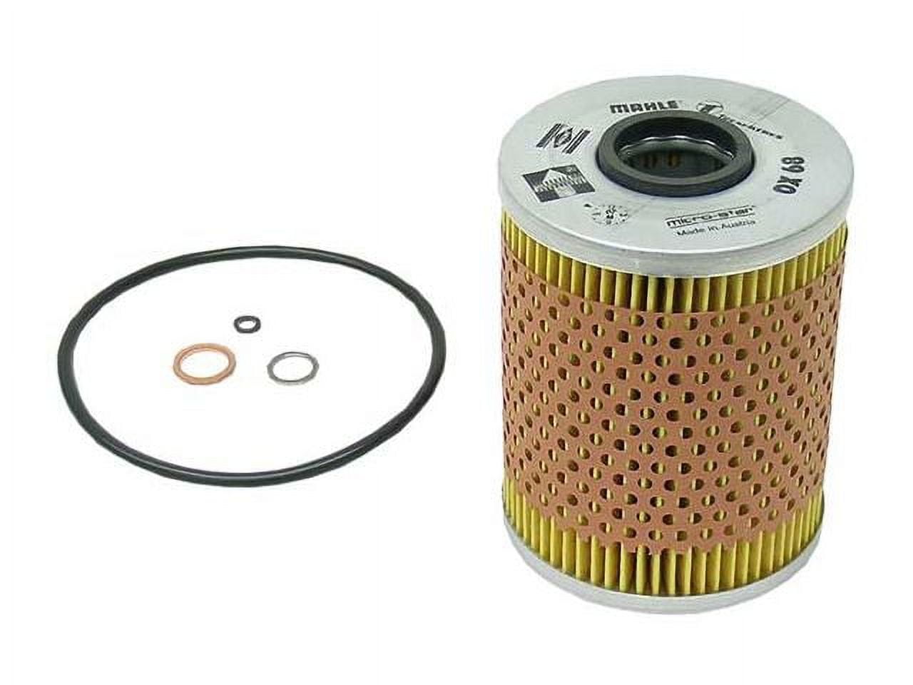 MAHLE Original OX 774D ECO Oil Filter – High Efficiency, OEM Quality, With Anti-Drain Valve For Reliable Engine Protection