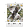 thumbnail image 5 of Lsque Daisy Guinea Pig Mailbox Cover Standard Size ,Magnetic Mailbox Covers Post Wraps Letter Box Cover -21x18 in, 5 of 9