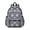 Geometric Flower Blue, variant on Geometric Triangle Brown Pattern Backpack for School, Cute School Bag with Adjustable Shoulder Straps and Padded Back, 13.4"x11"x4.7"